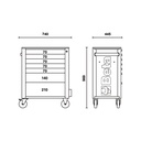 CARRELLO C/185 UT.BETA RSC24/7-VI